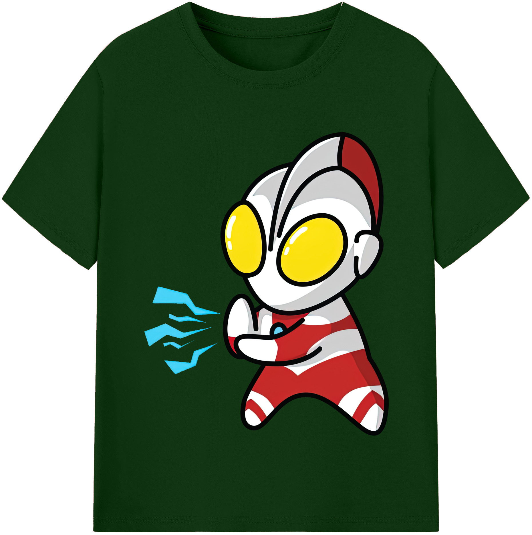 （画像用） ウルトラマン Ultraman 綿100％半袖Tシャツ（フロントプリント）